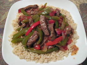 Dutch Oven Pepper Steak photo